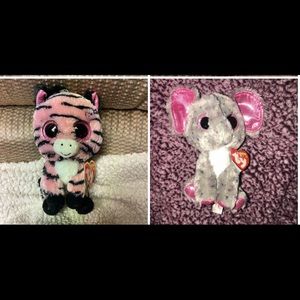 Specks/Zoey ~ beanie boos🦓🐘